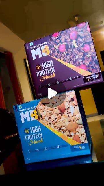 MuscleBlaze — high protein bar reel