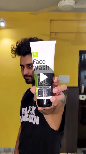 Neem Charcoal face wash reel