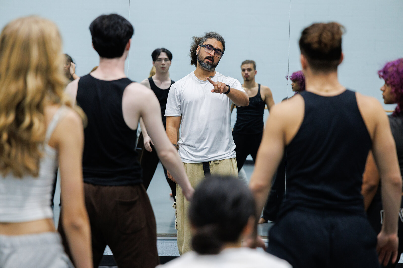 Flow and Fortitude &mdash; Rishi teaching students